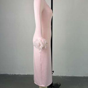 European and American women's clothing slim dress – Image 6