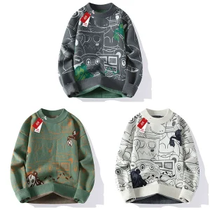 crewneck sweaters, knitwear, men's models – Image 4