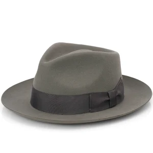 denla autumn and winter casual versatile top hat pure wool tweed fashion gentleman hat women's big brim british jazz hat men – Image 5