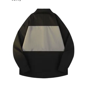 PLAY HEITY Official Shirt Men's Spring and Autumn 2024 New Simple and Versatile Trendy Casual Shirt Jacket – Image 4