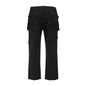 Yibo cannonball machine multi-pocket cargo pants high street vibe micro flare straight loose pants – Image 5