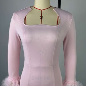European and American women's clothing slim dress – Image 5