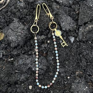 Ainworth, Shoushan stone, snakeskin, bead chain, men's and women's trouser chains, cross-border e-commerce, versatile, hip-hop trend, waist chain wholesale – Image 3