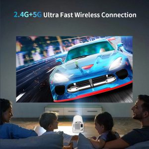 Cross-border hits M300MAX portable home projection game consoles, 4K image quality, RK3326H713 stable chips – Image 3
