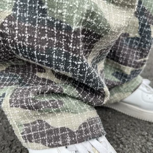 Vintage Wash Distressed Camouflage Pants Loose Straight Cargo Pants Outdoor Multi Pocket Casual Trousers Tide – Image 4