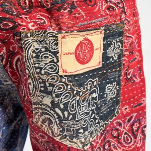 CWHAT High Street 3D Digital Printing Cashew Flower Gradient Fashion Brand Vintage Casual Loose Hip Hop Straight Jeans – Image 4