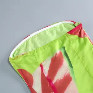 New summer bandeau fashion print, mid-length casual cosy party dinner, toast name, little dress – Image 8