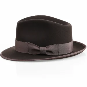 Denla Spring and Autumn Pure Wool English Topper Men's Wide-brimmed Vintage Jazz Hat Winter Fashion Versatile Felt Hat Women's Trend – Image 3