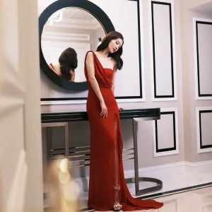 New Jin Chen star with the same paragraph pearl high-heel sandals with open toe sexy back zipper ladies stiletto shoes – Image 4