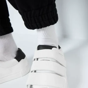 New flat soles, soft and comfortable, casual men's laces with white low-top trendy sneakers 12251520001 – Image 4