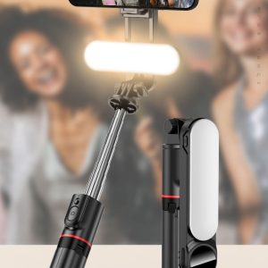 L15 selfie stick, tripod, mobile phone stand, Bluetooth remote control, photo and video integration, beauty fill light separation – Image 6