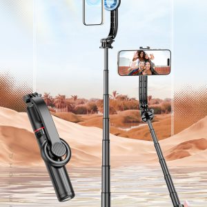 L20 magnetic selfie stick, tripod, mobile phone holder, photo and video, multi-function Bluetooth remote control, live broadcast landing – Image 4