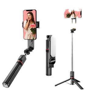 L15 selfie stick, tripod, mobile phone stand, Bluetooth remote control, photo and video integration, beauty fill light separation – Image 5