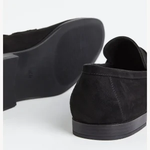 HM Men's Shoes Loafers Summer 2024 New Trend Retro Fashion Black Lentil Bean Shoes 1033841 – Image 6