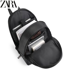 Zara Sac à dos de grande capacité, sac de voyage daffaires, sac décole détudiant, sac à dos dordinateur – Image 4