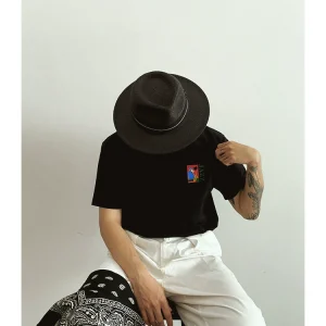 MRSOLIS SS24 Jazz Jazz Music Theme Soul Healing vintage cotton short sleeve T-shirt – Image 4
