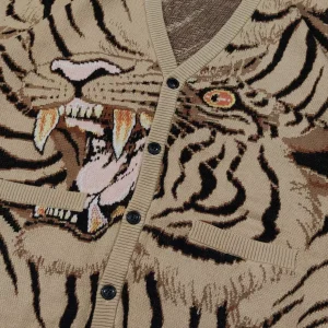 QUITE RIGHT, MARIA TIGER JACQUARD CARDIGAN – Image 6