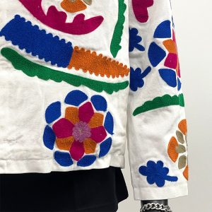 2024 automne et hiver nouveau hommes et femmes même tendance mode indien totem brodé veste veste décontractée polyvalente marée – Image 4