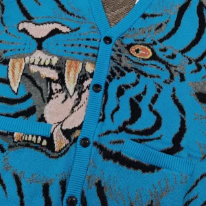 QUITE RIGHT, MARIA TIGER JACQUARD CARDIGAN – Image 4
