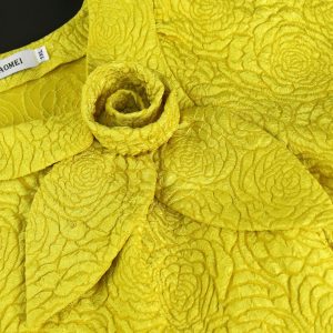 Fleurs en tissu jacquard en Europe et aux États-Unis – Image 7