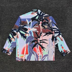 Correct MARIA paradise beach imprimé l s chemise paradise beach chemise à manches longues – Image 7