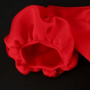 big size dress for women red dress fat lady party dress new – Image 5
