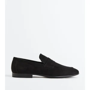 HM Men's Shoes Loafers Summer 2024 New Trend Retro Fashion Black Lentil Bean Shoes 1033841 – Image 4