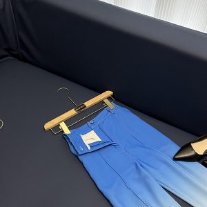 Mode, luxe, vêtements de cérémonie professionnels, costume slim dégradé vert de haute qualité, pantalons pour femmes, ensemble deux pièces A923 – Image 9