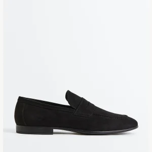 HM Men's Shoes Loafers Summer 2024 New Trend Retro Fashion Black Lentil Bean Shoes 1033841 – Image 5