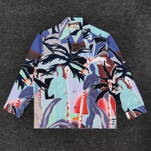 Correct MARIA paradise beach imprimé l s chemise paradise beach chemise à manches longues – Image 6