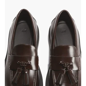 HM Men's Shoes Spring Low Heel Tassel Loafers – Image 3