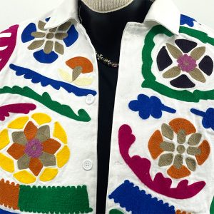2024 automne et hiver nouveau hommes et femmes même tendance mode indien totem brodé veste veste décontractée polyvalente marée – Image 3