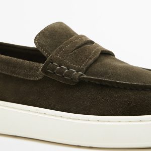 MD chaussures pour hommes été nouveau vintage daim veau mocassins décontractés kick in beanie shoes tendance masculine – Image 5
