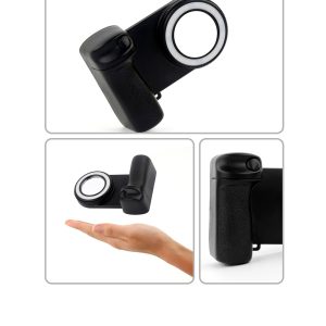Cross-border new mobile phone Bluetooth camera Magsafe magnetic selfie light Live video shooting fill light – Image 6