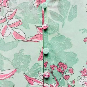 ZA Autumn New Women's Lapel Long Sleeve Wrap Breasted Design Sense Flower Print Drape Shirt 8186752 – Image 5