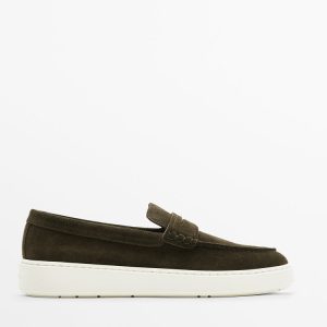 MD chaussures pour hommes été nouveau vintage daim veau mocassins décontractés kick in beanie shoes tendance masculine – Image 3
