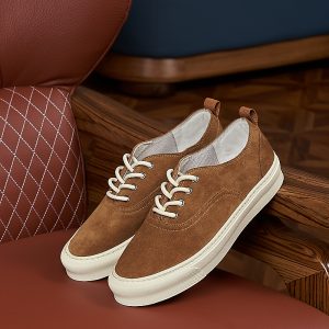 Petites chaussures blanches, chaussures en toile pour hommes, chaussures de planche décontractées coréennes, semelles souples en peau de vache, chaussures d’étudiant basses souples, chaussures en tissu respirant d’été – Image 5