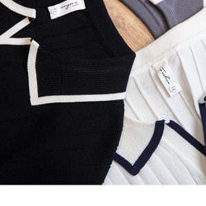American Vintage Ice Silk Polo Shirt Short Sleeve Men's Summer 2025 New Loose Knit T-Shirt Men's V-Neck Top – Image 6