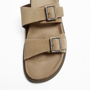 MD Nouveau Homme D’été À Double Usage Sandales Pantoufles Porter Tongs Portable Mode Athleisure Chaussures De Plage – Image 4