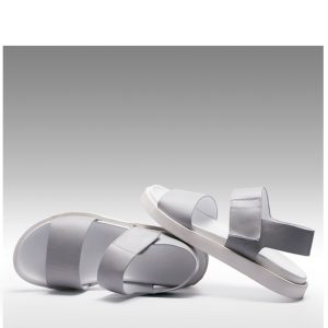 European station summer thick-bottomed muffin sandals first layer leather tide shoes beach casual breathable non-slip wild sandals men – Image 5