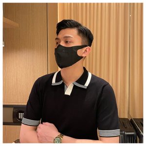 Summer New Fashion Color-Blocked Collar Slim Lapel T-Shirt Light Mature High-end Handsome Clothes Men's Short Sleeve Polo Shirt – Image 4