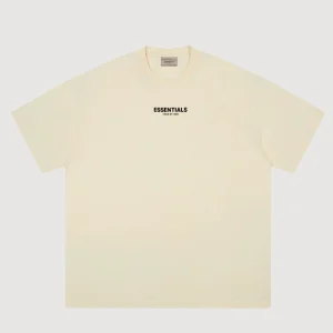 ESSENTIALS small letter T-shirt for men and women high street American FOG fashion brand heavy loose cotton short sleeve summer – Image 4