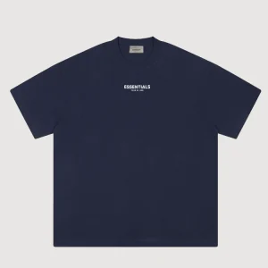 ESSENTIALS small letter T-shirt for men and women high street American FOG fashion brand heavy loose cotton short sleeve summer – Image 3