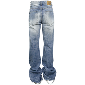Down minority cleanfit micro-flared jeans Niche American high street buster tassel trousers – Image 5