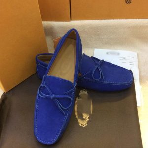 Hong Kong purchasing Ferrari deerskin beanie shoes men and women couples with the same paragraph leisure driving leather trend Korean breathable – Image 3