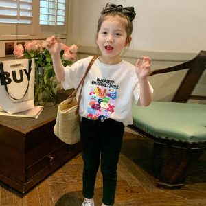Girls short sleeve t-shirt – Image 4
