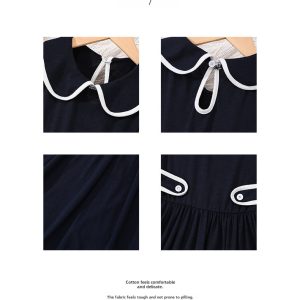 Summer children's dress amazon cross border doll neck a-line skirt simple fashion girls vest long skirt – Image 6