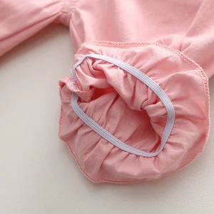 Baby clothes summer cotton cute sweet little girl flying sleeve set 1 to 3 years old baby girl super foreign children's clothes – Image 9
