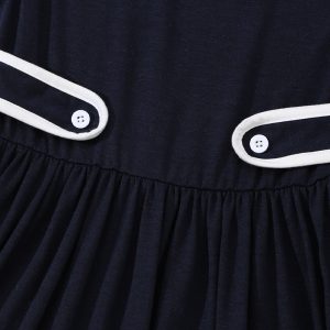 Summer children's dress amazon cross border doll neck a-line skirt simple fashion girls vest long skirt – Image 4