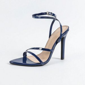 European and American sexy pointed-toe stiletto metal rhinestone high-heeled sandals gorgeous style fashion high-heeled sandals cross-border wholesale – Image 8
